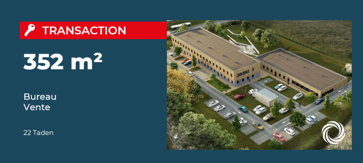 Transaction : Advenis vend 352 m² de bureaux au sein d’un ensemble immobilier neuf à Taden (22), à un cabinet de dentistes