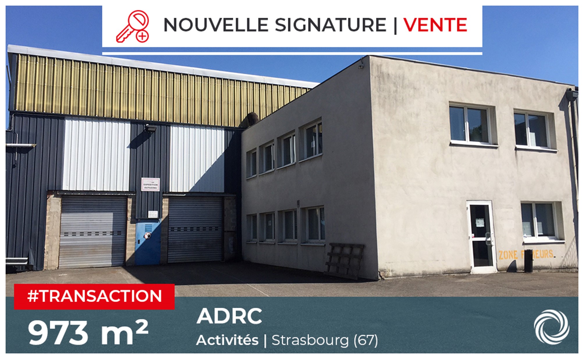 Transaction : Strasbourg (67), l’entreprise ADRC déménage ses locaux à la Meinau