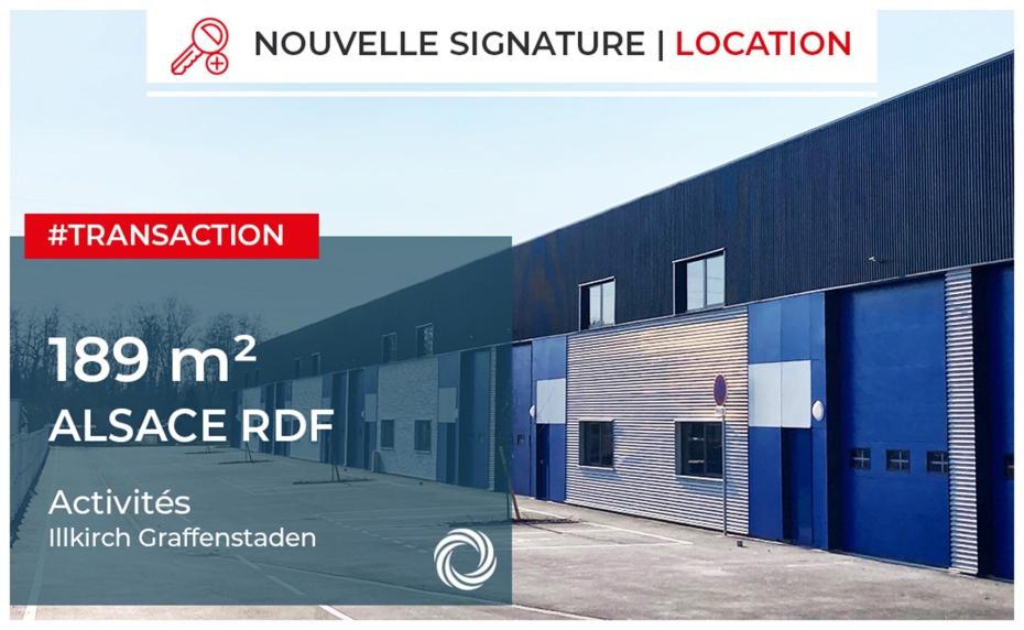 Transaction : Illkirch Graffenstaden (67), Alsace RDF s'installe dans ses nouveaux locaux