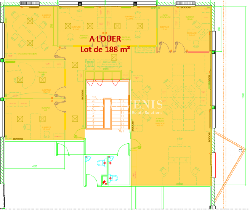 Location Bureaux LEZENNES (59260) - Photo 7