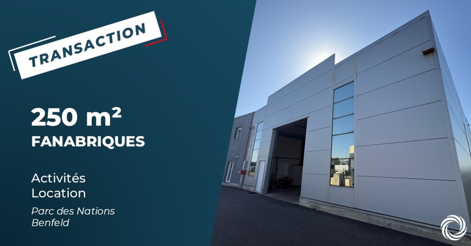 Transaction : Benfeld (67), Fanabriques s’installe pour préparer l’exposition Fana’Briques 2026