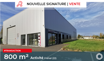 Transaction : Fréhel (22), vente d'un local d'activité de 800 m²