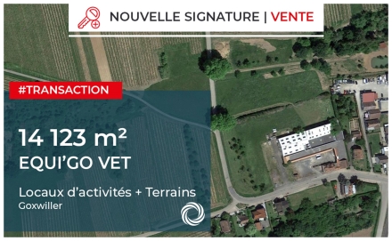 Transaction : Strasbourg (67), EQUI’GO VET s’installe à Goxwiller