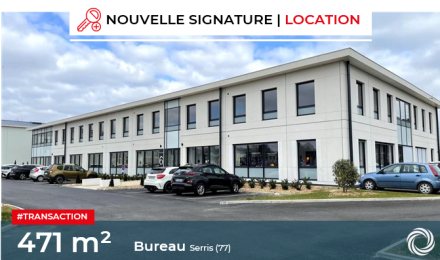 Transaction : Serris (77), location de 471 m² de bureaux