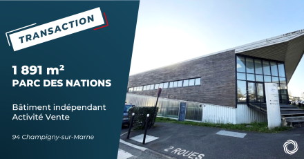 Transaction : Champigny-sur-Marne (94), un groupe international de peintures industrielles acquiert un bâtiment de 1 891 m²