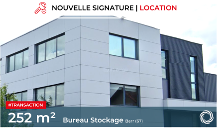 Transaction : Barr (67), location de 252 m² de locaux d'activité