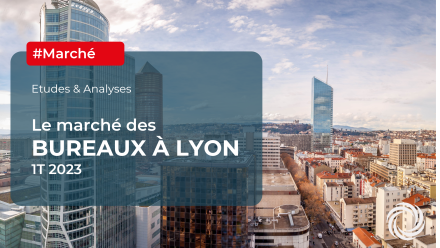 BUREAUX LYON : les chiffres clés au 1er trimestre  2023