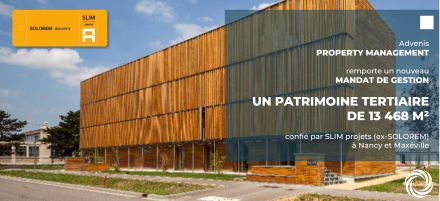 Advenis PM remporte un mandat de gestion tertiaire de 13 468 m² à Nancy