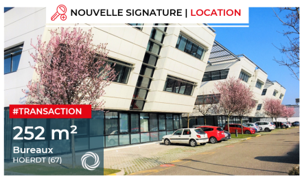 Transaction : Strasbourg (67), la société ASAP loue 252 m² de bureaux au sein de l'Excel Park, entièrement loué par Advenis