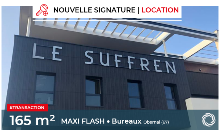 Transaction : Obernai (67), Advenis installe MAXI FLASH