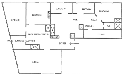 Location Bureaux VILLEURBANNE - Photo 1