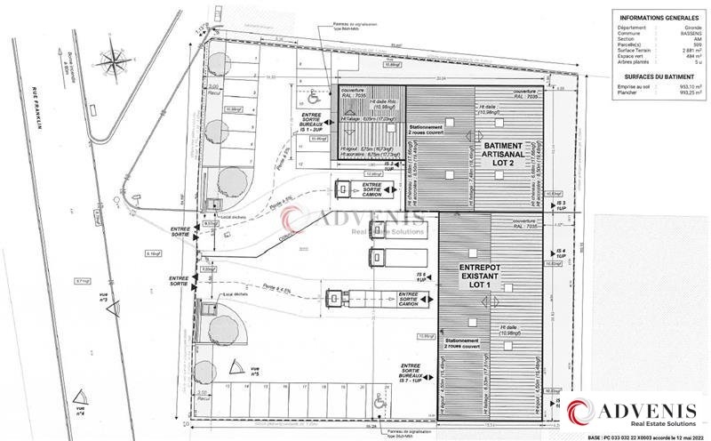 Location Activités Entrepôts BASSENS (33530) - Photo 2