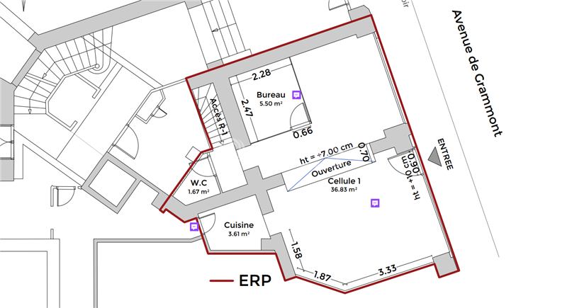 Location Commerces TOURS (37000) - Photo 3